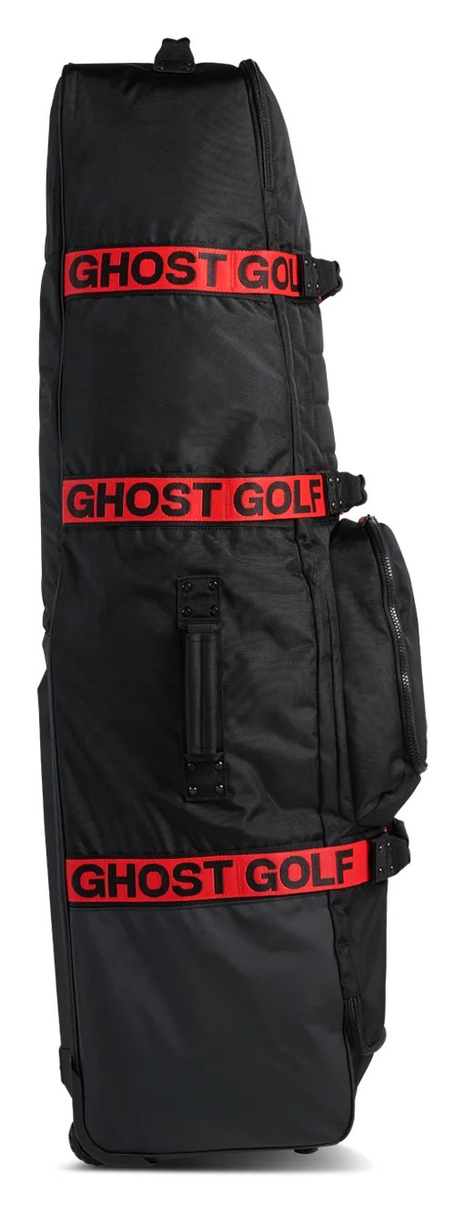Ghost Golf Awol Club Pro travel bag, röd rem