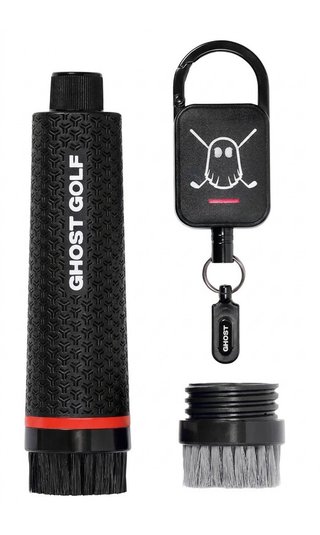 Ghost Golf Magnetic Golf Club & Shoe borste, svart