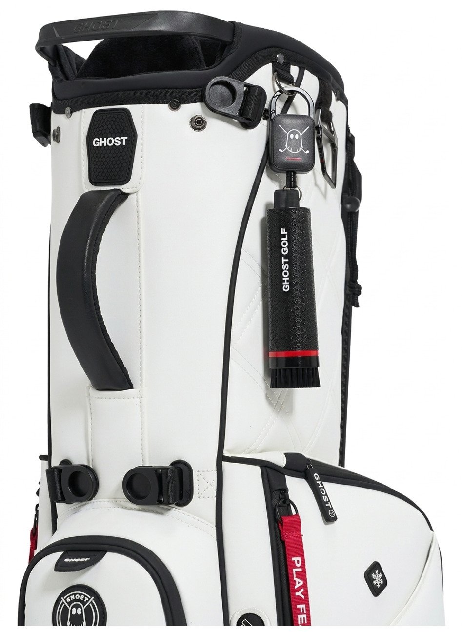 Ghost Golf Magnetic Golf Club & Shoe borste, svart