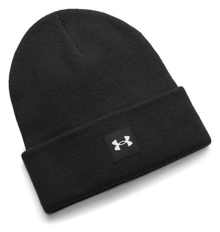 Under Armour Halftime Cuff vintermössa, svart/vit