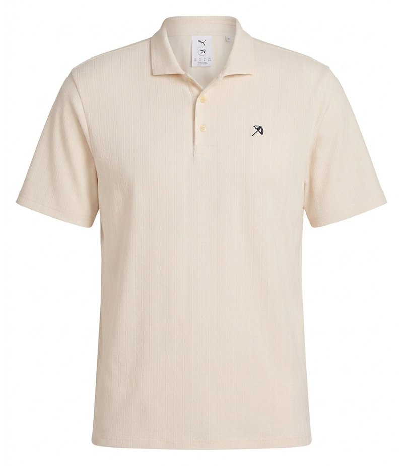 Puma X Arnold Palmer Jacquard herr polo, alpine snow