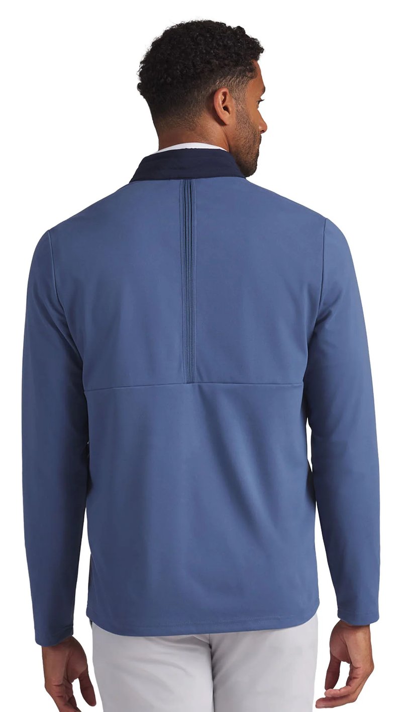Puma Cloudspun Tech Hybrid 1/2-Zip herr sweatshirt, deep navy