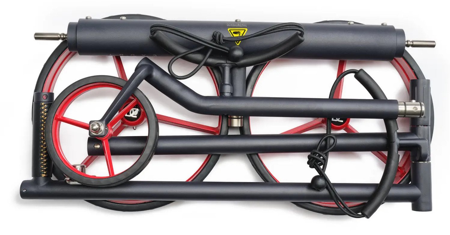 Davies Caddy Premium L elektrisk trolley, svart