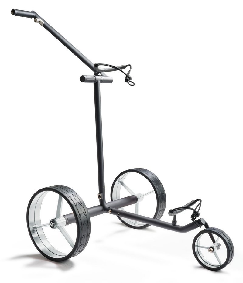 Davies Caddy Premium M Black elektrisk trolley, svart