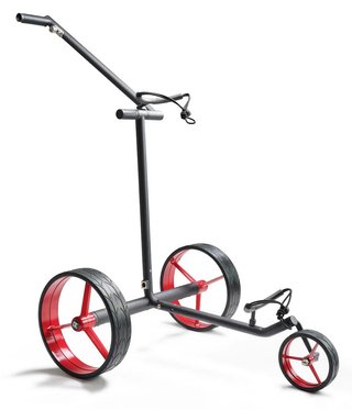Davies Caddy Premium M Black elektrisk trolley, svart