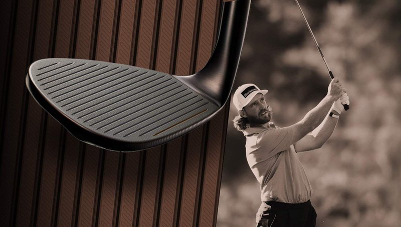 TaylorMade Hi-Toe 5 Aged Copper herr wedge, stål