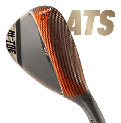 TaylorMade Hi-Toe 5 Aged Copper herr wedge, grafit