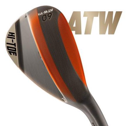 TaylorMade Hi-Toe 5 Aged Copper herr wedge, grafit
