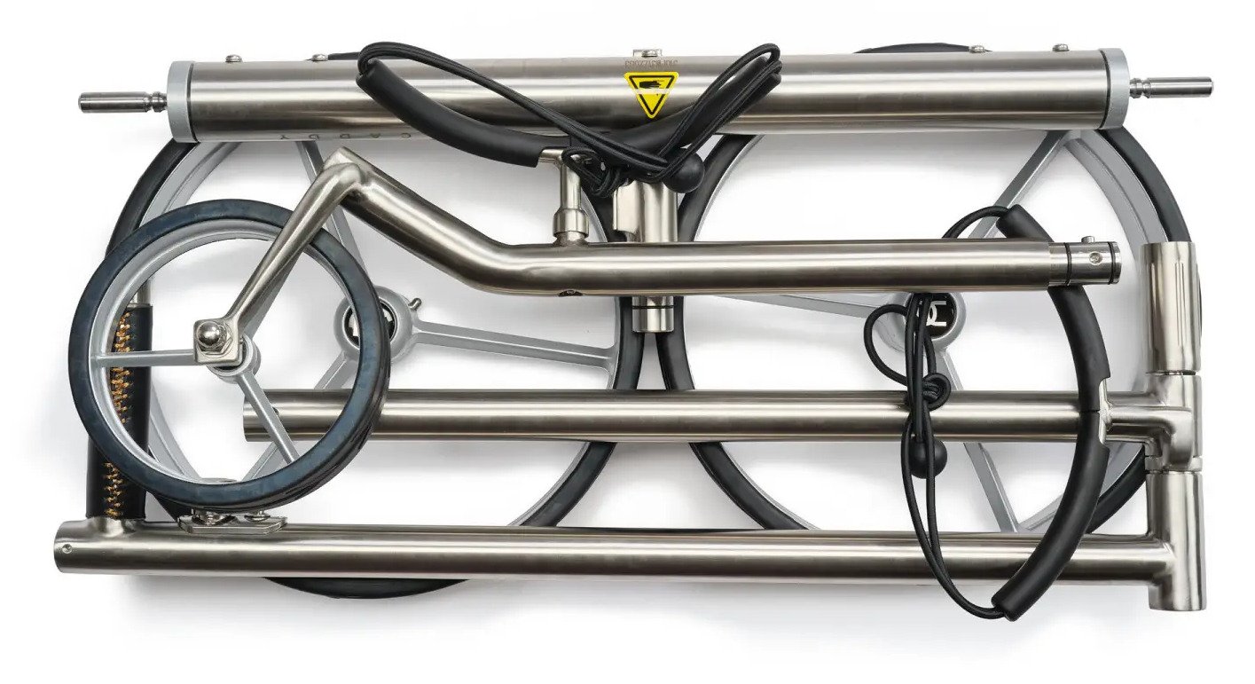Davies Caddy Premium M Brush DHC elektrisk trolley, silver