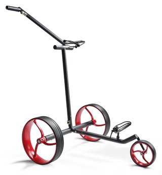 Davies Caddy Premium S Black DHC elektrisk trolley, svart