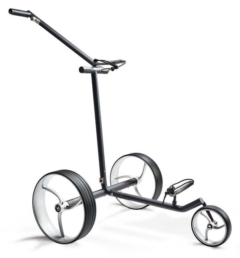 Davies Caddy Premium S Black DHC elektrisk trolley, svart