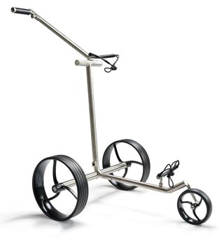Davies Caddy Premium S Brush DHC elektrisk trolley, silver