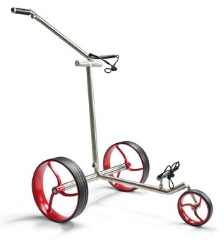 Davies Caddy Premium S Brush DHC elektrisk trolley, silver