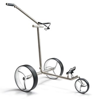 Davies Caddy Premium S Brush DHC elektrisk trolley, silver