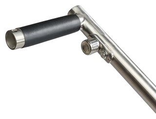 Davies Caddy Premium S Brush DHC elektrisk trolley, silver
