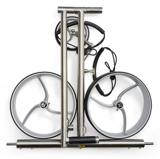 Davies Caddy Premium S Brush DHC elektrisk trolley, silver