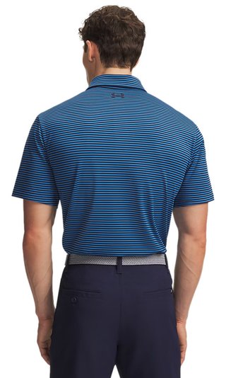 Under Armour Playoff 3.0 herr polo, midnight navy/aegean blue/vit