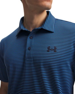 Under Armour Playoff 3.0 herr polo, midnight navy/aegean blue/vit