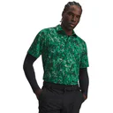 Under Armour Playoff 3.0 Printed herr polo, grön