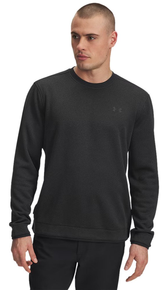 Under Armour Fleece Crew herr tröja, svart