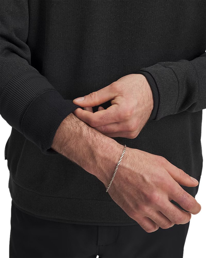 Under Armour Fleece Crew herr tröja, svart