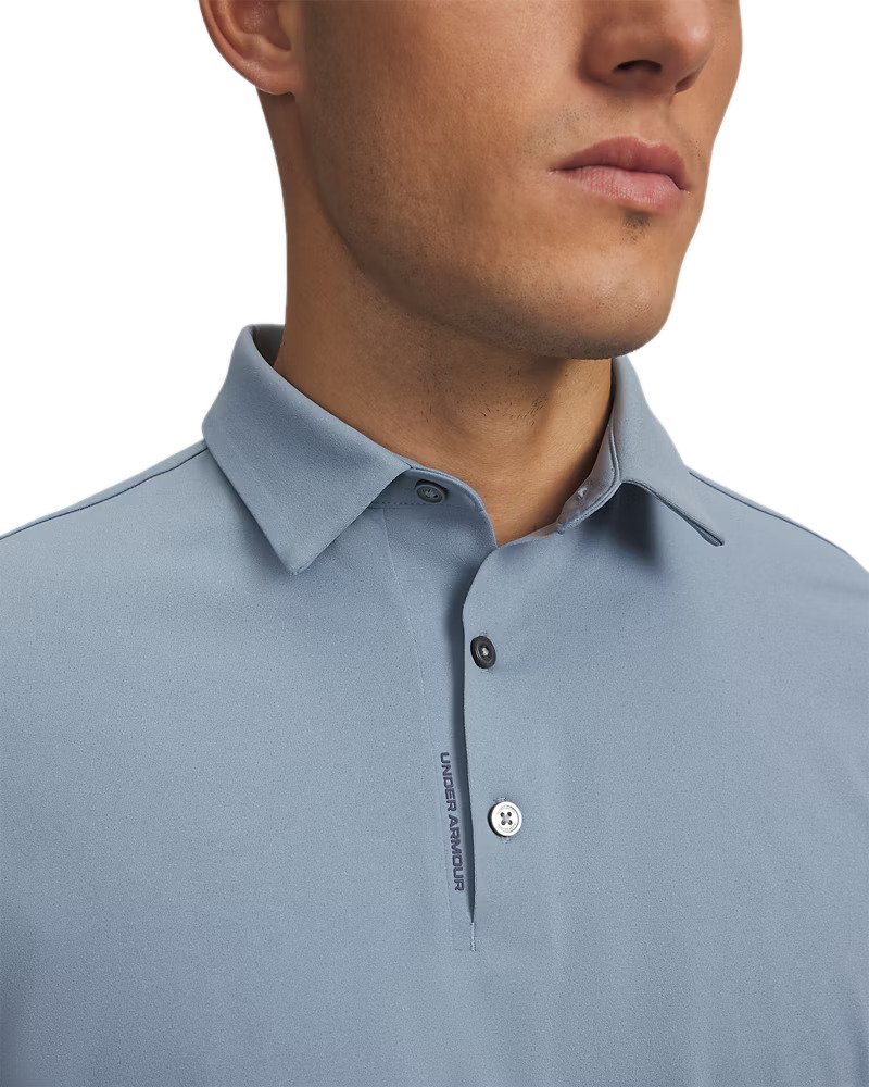 Under Armour ArmourDry herr polo, blue wind/midnight navy