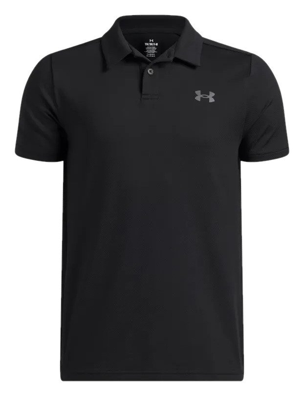 Under Armour Matchplay junior polo, svart