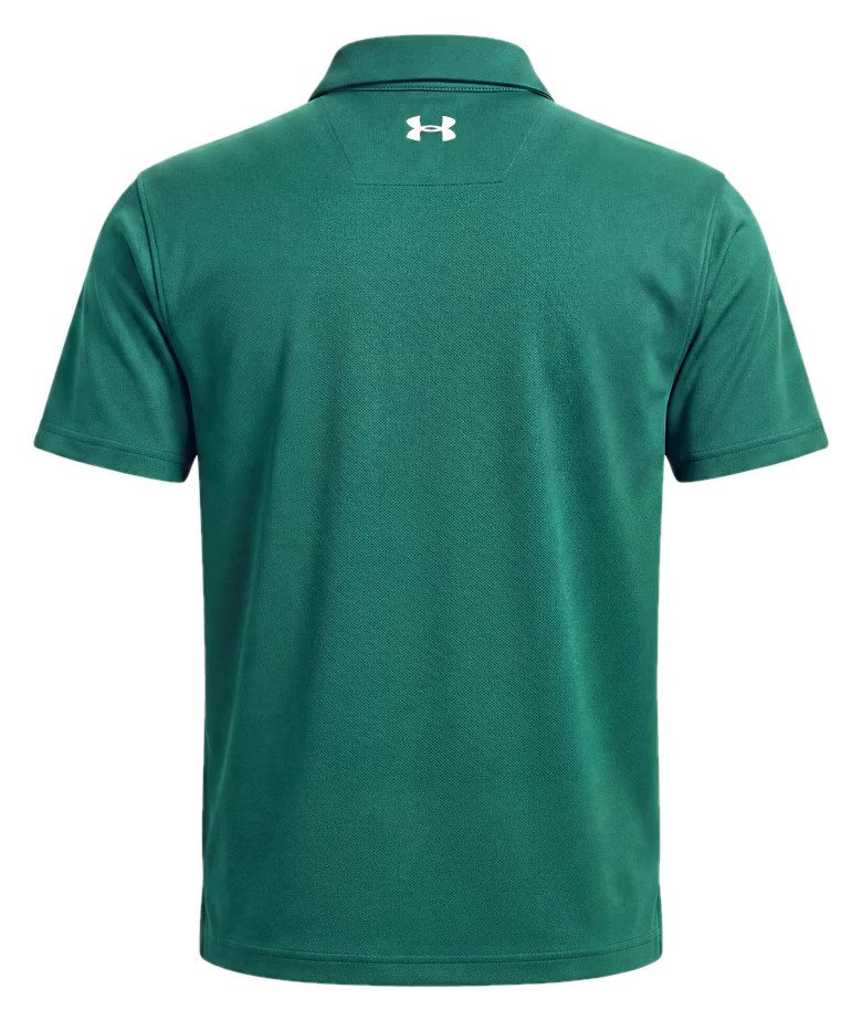 Under Armour Tee To Green Pique herr polo, campus ivy/vit