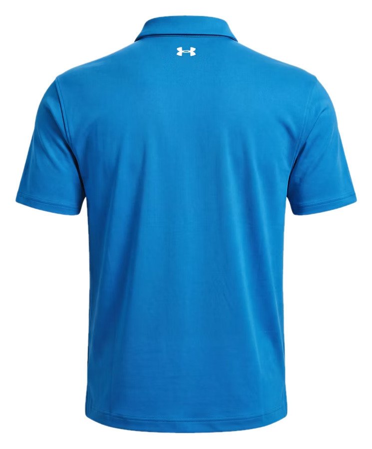 Under Armour Tee To Green Pique herr polo, aegean blue/vit
