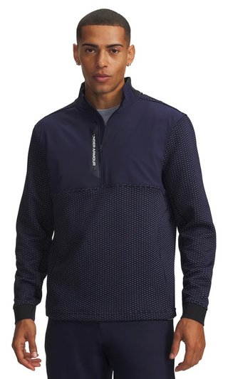 Under Armour Drive Pro Hybrid HZ herr jacka, midnight navy/vit