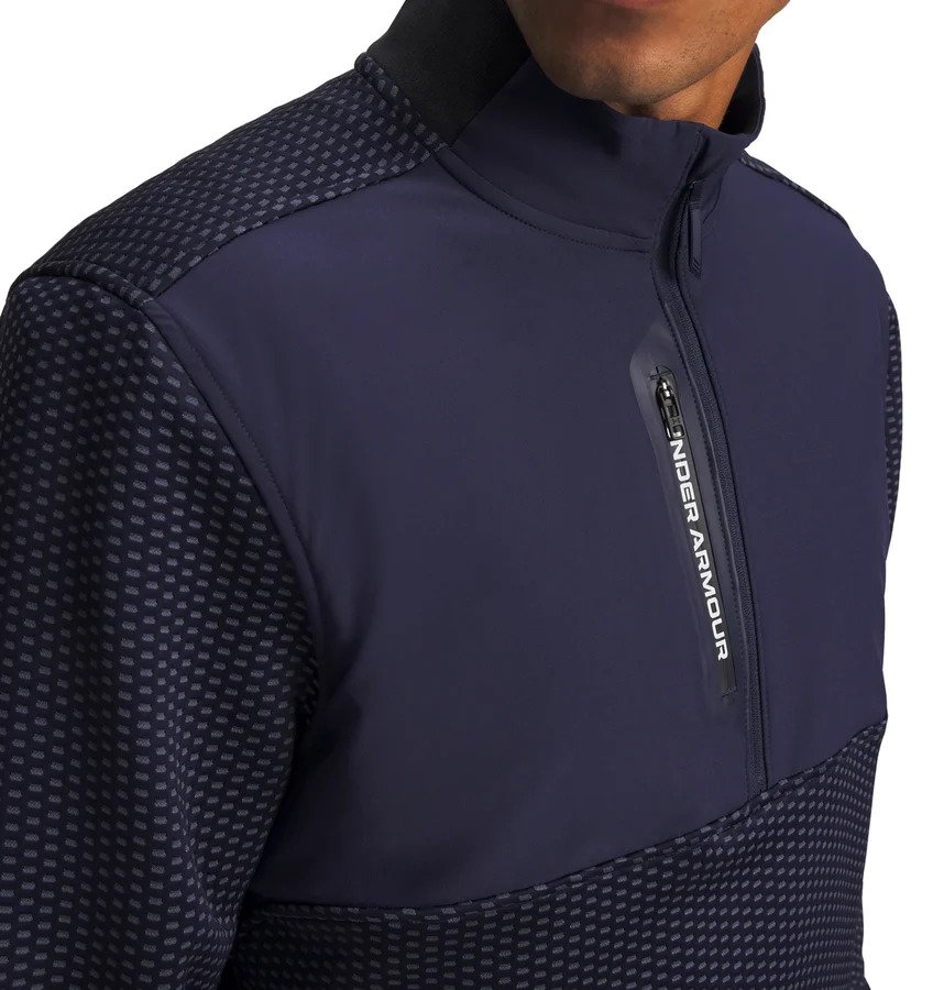 Under Armour Drive Pro Hybrid HZ herr jacka, midnight navy/vit