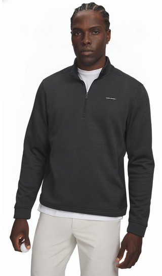 Under Armour Sweaterfleece Hybrid HZ herr sweatshirt, svart