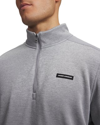 Under Armour Sweaterfleece Hybrid HZ herr sweatshirt, grå