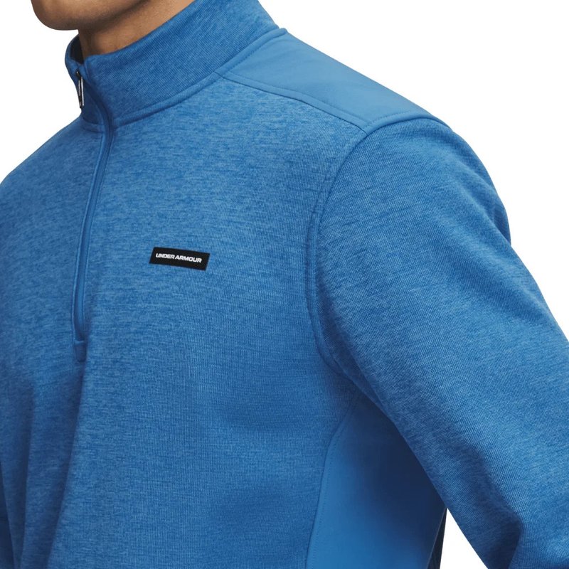 Under Armour Sweaterfleece Hybrid HZ herr sweatshirt, blå