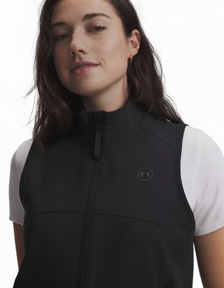 Under Armour Drive Midlayer dam väst, svart