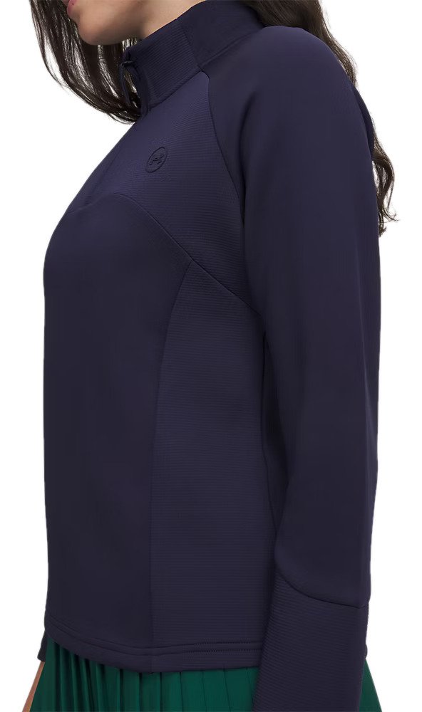Under Armour UA Drive Midlayer 1/4 zip dam sweatshirt, blå