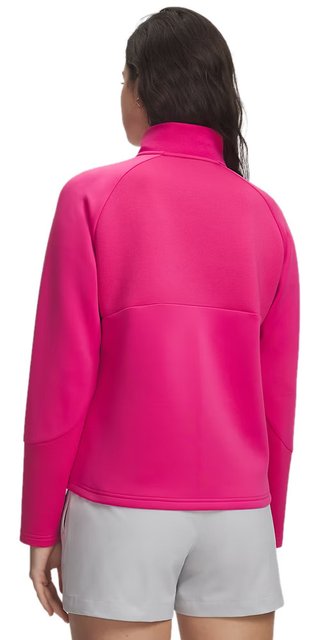 Under Armour UA Drive Midlayer 1/4 zip dam sweatshirt, rosa