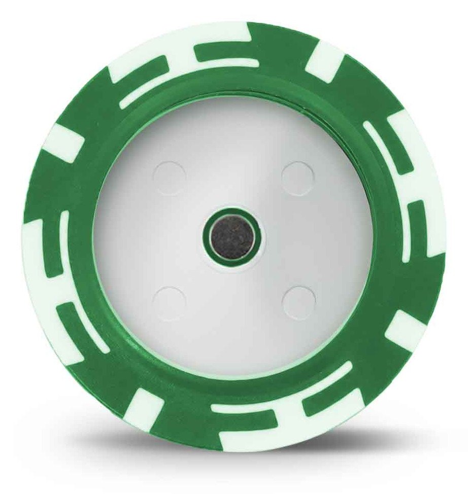 Masters Golf Poker Chip Disc Holder, grön