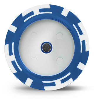 Masters Golf Poker Chip Disc Holder, blå