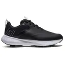 FootJoy Qualifier herr golfskor, svart/vit/grå
