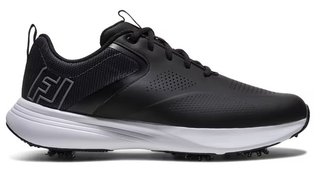 FootJoy Qualifier herr golfskor, svart/vit/grå