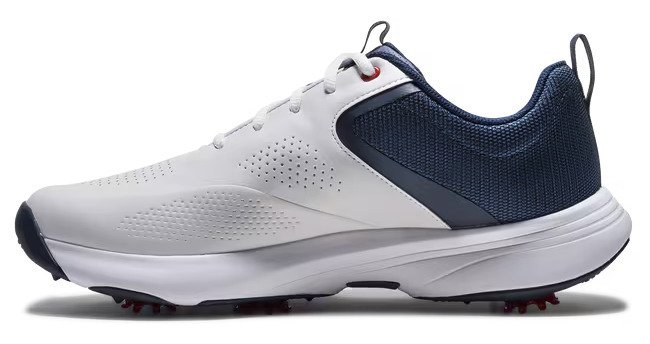 FootJoy Qualifier herr golfskor, vit/blå/röd
