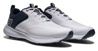FootJoy Qualifier herr golfskor, vit/blå/röd