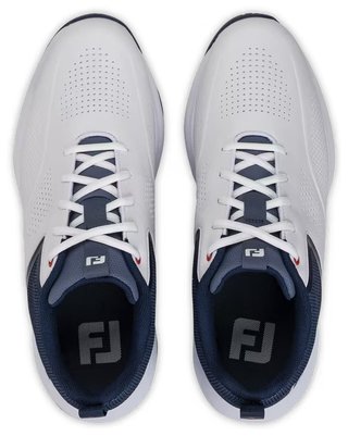 FootJoy Qualifier herr golfskor, vit/blå/röd