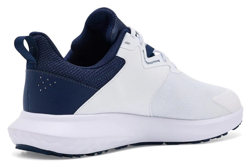 FootJoy Qmotion herr golfskor, vit/marinblå