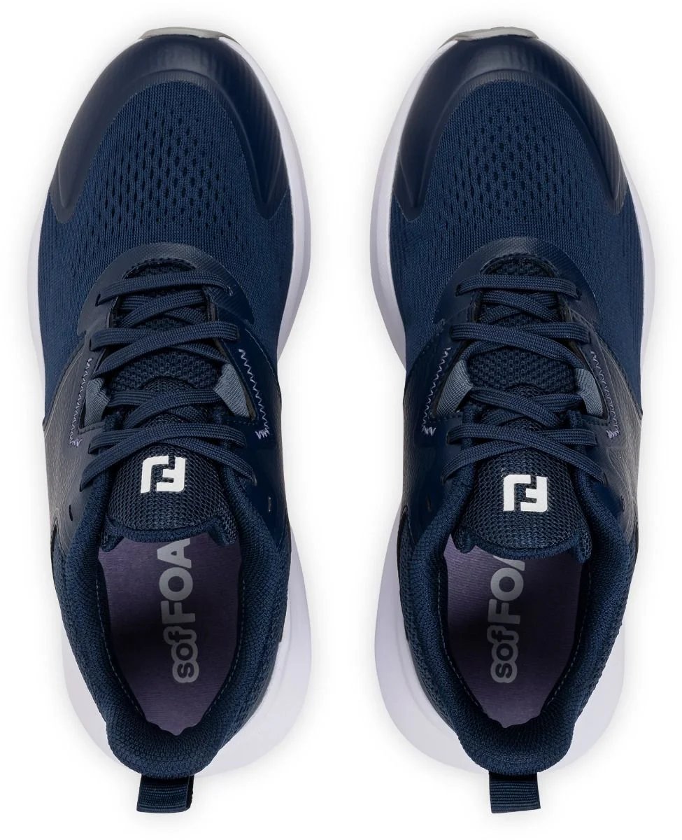 FootJoy Qmotion dam golfskor, navy/blå/lila