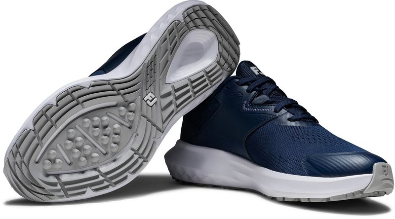 FootJoy Qmotion dam golfskor, navy/blå/lila