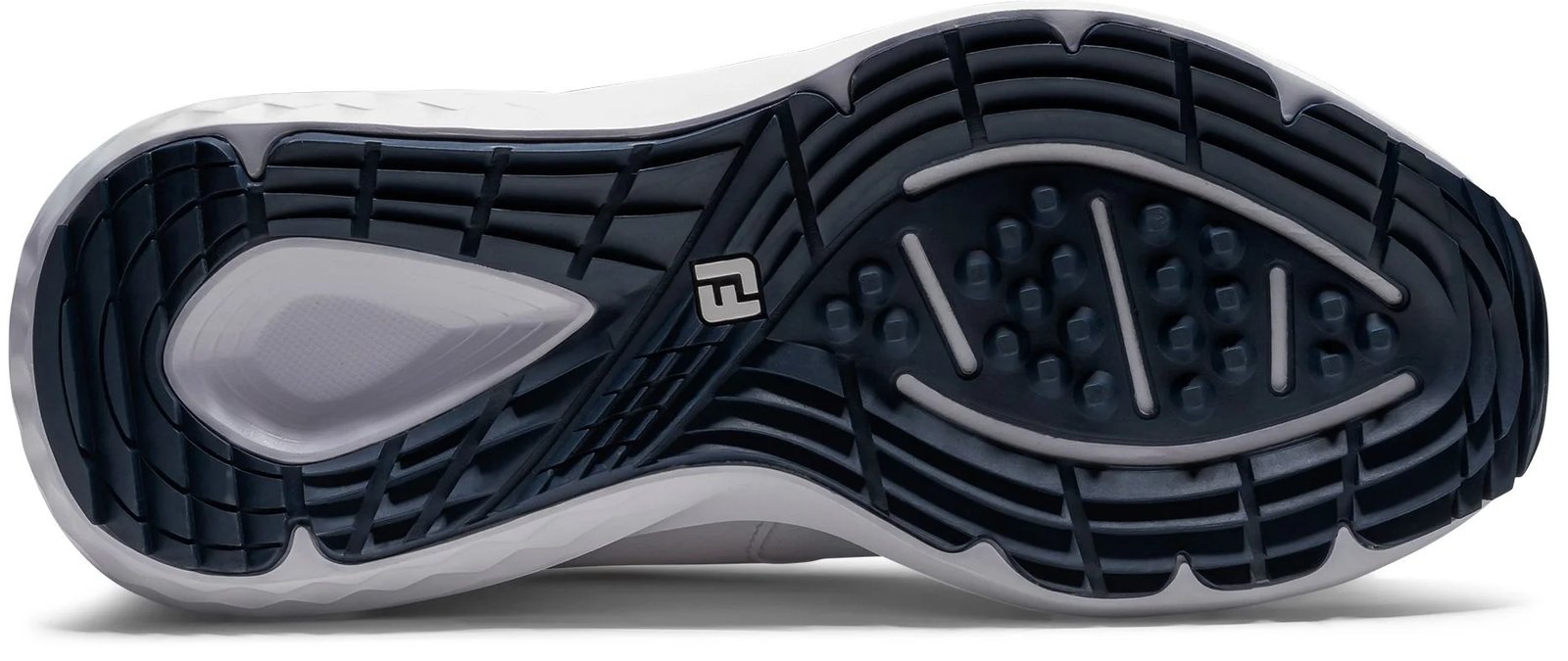 FootJoy Qmotion dam golfskor, vit/blå/rosa