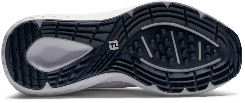FootJoy Qmotion dam golfskor, vit/blå/rosa