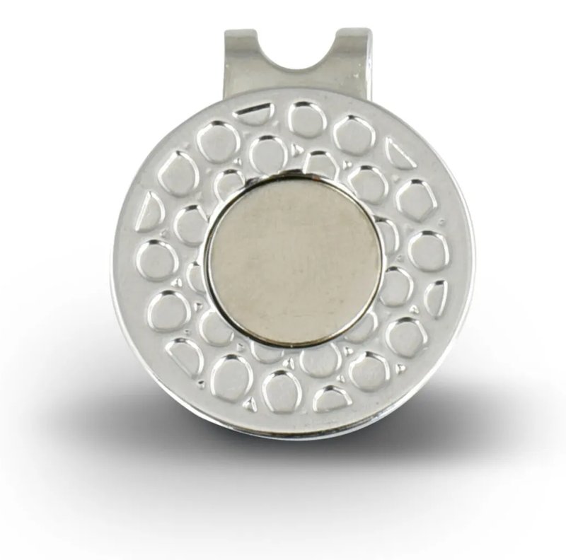 Masters Golf Deluxe Magnetic Hat Clip, guld/silver